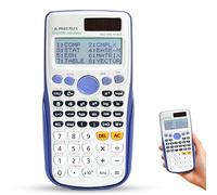 FX-991EX Scientific Calculator with 552 Functions, Advanced Scientific Calculator with 10+2 Screen Displays for Students, School, Office, Business Home Daily Use (White)