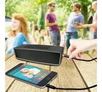 Fx Aux-In-Cable 3.5mm Braided, Black