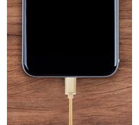 Fx Braided Micro Usb Data Cable, Rose Gold