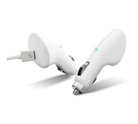 FX Factory USB Car Charger 1000mA - White