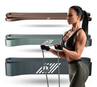 FX FFEXS Resistance Bands Set Men - Exercise Bands Durable Latex - Pull Up Bands Gym - Stretch Bands for Exercise - Workout Bands Fitness - Elastic Bands Gym - Men & Women - All Strength Levels