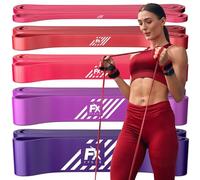 FX FFEXS Resistance Bands Set Men - Exercise Bands Durable Latex - Pull Up Bands Gym - Stretch Bands for Exercise - Workout Bands Fitness - Elastic Bands Gym - Men & Women - All Strength Levels