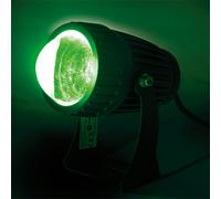 FX Lab Fxlab 8W Green Led Pinspot Black Body