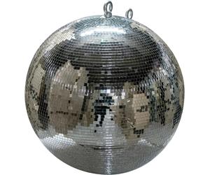 FX Lab FXLab Professional 60cm Silver Mirror Ball with 10mm Facets and Fibreglass Core