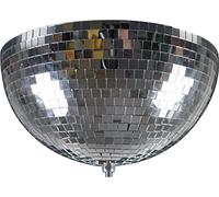Half Mirror Ball with Built In Motor 300mm FXLab Silver One Size