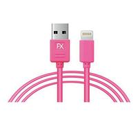 Fx Powabud Usb Data Cable For Iphone 6/6-Plus/5G/5S/5C Pink