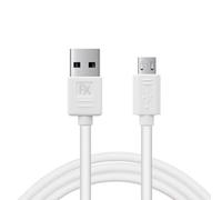 Fx Powabud Usb Data Cable For Micro Usb Devices - White