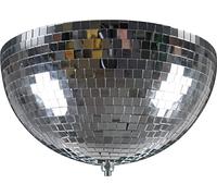 Half Mirror Ball with Built In Motor 200mm FXLab Silver One Size