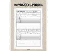 FX TRADE PLAYBOOK 1P2T+M型（1ページ2トレードプラスメモ）240トレード記録: トレード戦略記録帳