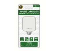 FX Travel 'Charger' 2.1A with LED Indicator For IP Devices White FX White