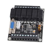 FX1N - 14MR PLC Industrial Programmable Logic Controller, Relay Output Module with 8 Input 6 Output Points, DC24V, Compatible with GX Developer and GX Works2 for Industrial Automat