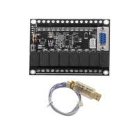 FX1N-20MR PLC industrial control board 1AD+1DA 12 in 8 out relay delay module with shell programming line relay output DC10-28V(Board-cable)