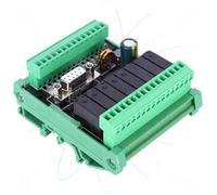 FX2N-20MR-232 5A DC24V Power Supply PLC Board with Relay Output Module - 12 Inputs, 8 Outputs, High Speed Counting, 2 Analog Inputs (0-10V)