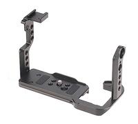 FX3 / FX30 Cage, Hersmay Half Camera Cage for Sony FX3 FX30 Camera, 3/8 Inch ARRI Mounting Holes, 1/4 Inch Thread Compatible with Sony FX3 FX30/Original XLR Handle