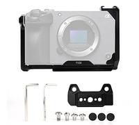 FX30 FX3 Camera Cage, FX3 FX30 Cage with Cold Shoe Port for Sony FX3 FX30 Camera Case Camera Rig Cold Shoe