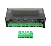 FX3U - 56MR PLC Industrial Control Board, Programmable Logic Controller with 32 Input 24 Output Relay, 2 Channel 60K High - Speed Count, for Industrial Automation with Clock and PI