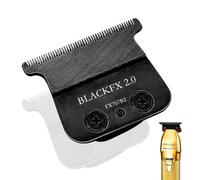 FX707 Replacement Blades Compatible with BaBylissPRO FX787 & FX726 Trimmers, for Outlining Hair Trimmers (FX787) and Trimmers (FX726) (Black)