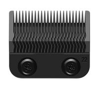 FX8022B Metal Injection Molded (MIM) Precision Blade for BaBylissPRO FX899, FX890, FX870, FX673, FX829, FX826, and FXT45C Clippers, Replacement Fade Blade for BaByliss Clippers, Black