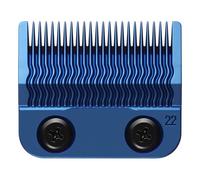 FX8022BL Metal Injection Molded (MIM) Precisin Blade for BaBylissPRO FX899, FX890, FX870, FX673, FX829, FX826, and FXT45C Clippers, Replacement Fade Blade for BaByliss Clippers, Blue