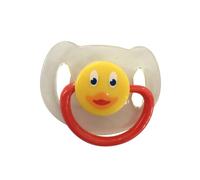 FxaumsGxuk 2 Pieces Magnetic Pacifier for Dolls, 4×2.8cm Simulation Magnetic Pacifier Toy, Pretend Play Toy for Doll Feeding Set, Cradle Magnetics Pacifiers for Children Boys Girls 0+ Months