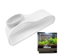 FxaumsGxuk Aquarium Cave,Viewing Fish & Shrimp Under Gravel Tunnel | Betta Tunnel for Shrimp Guppy Turtle Corydora Catfish Clown Loach Small Cichlid Reptile Shelter Ornament
