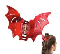 FxaumsGxuk Bat Claw Clip, Gothic Hair Clips, Anti-Slip Horror-Themed Women Headwear for Gothic Fashion Costumes Cosplay Events Spooky Photo Shoots Witchy Aesthetics Haunted House