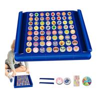 FxaumsGxuk Reverse Matching Chess Game - 64-Piece Set Double-Player Logical Thinking Activity - Chess Game for Kids - for Dormitory Classroom Living Room Bedroom Children Boy Girl Family Gathering