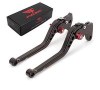 FXCNC Racing Billet Motorcycle Long Adjustable Brake Clutch Levers Set Pair fit for GSR750/GSX-S750 11-18,SV650 16-18,GSXR1000 01-04,DL650/V-STROM 11-18,TL1000S 97-01,SV650 16-18