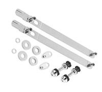 FXDWG Quick Release Docking Hardware Kit for Harley Davidson Dyna Detachable Passenger Sissy Bar Backrest Models Like FXD Wide Glide WideGlide 2010-2017 ref H D Detachables 54097-10 Rack Sideplates HD