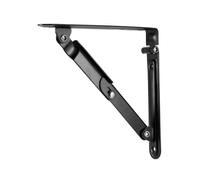 FXFBRTRWN 1Pcs Folding Bracket 6"/8" 150-205mm Long Release Arm Collapsible Support Bracket Wall Mounted Kindly(8 inch 205mm)