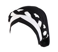 Fxhixiy Hijab Braid Silky Turban Hats for Women Cancer Chemo Beanies Cap Headwrap Headwear - Multi - One Size