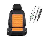 Fxiaobin Super warm and comfortable professional, , Non-Slip Easy Install Winter Driving Kit, heated car seat cover,Black-Singleseat