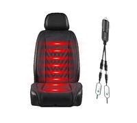 Fxiaobin Super warm and comfortable professional, , Non-Slip Easy Install Winter Driving Kit, heated car seat cover,Black-Singleseat