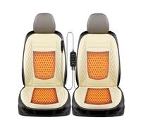 Fxiaobin Super warmer Adult Car Booster Seat for Driver It Is the Warmest Gift for Drivers in Winter,beige-two-seater