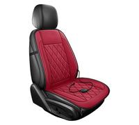 Fxiaobin Universal Seat Cushion Non-Slip Easy Install Winter Driving Kit,RedSingle-SeatE