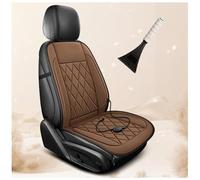 Fxiaobin Universal warmth Automotive Seat Covers Winter Front Seat Covers Comes with snow shovel The best gift for driver friends in winter,brown-Onepiece
