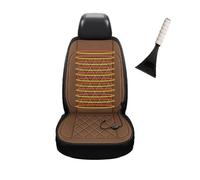 Fxiaobin Universal warmth Automotive Seat Covers Winter Waterproof Seat Covers for Cars Comes with snow shovel The best gift for driver friends in winter,brown-Onepiece