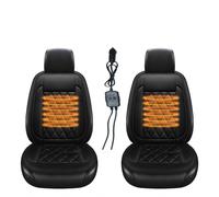 Fxiaobin Universal warmth Car Seat Covers Front Seats Winter Front Seat Covers Comes with snow shovel The best gift for driver friends in winter,Black-twopiece