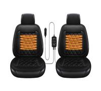 Fxiaobin Universal warmth Car Seat Covers Full Set Winter Car Seat Covera Comes with snow shovel The best gift for driver friends in winter,Black-twopiece