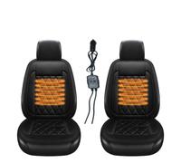 Fxiaobin Universal warmth Forros Para Asientos De Carro Winter Car Cover Seat The best gift for driver friends in winter,Black-twopiece