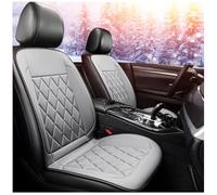 Fxiaobin Universal warmth Seat Covers for Trucks Winter Seat Car Covers Comes with snow shovel The best gift for driver friends in winter,gray-twopiece