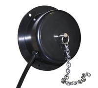 FXLAB 1 RPM Mains Mirror Ball Motor With Smooth Ultra Quite Rotation, Fitted UK Plug, Fixing and Hanging Kit for Glitter Mirror Balls Up to 3 kg