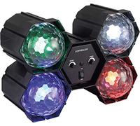 4-Way Led Crystal Light Effect FXLab Black One Size