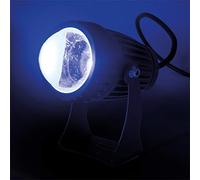 FXLAB 8W Coloured LED Pinspot with Black Body (Blue Bulb)