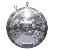 FXLab Professional Silver Mirror Ball with Fibreglass Core and 10mm facets (24 Inch)