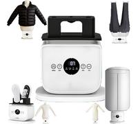 FXLUHAY Automatic Ironing Machine Inflatable Hot Air Dryer,4-in-1 Garment Care, Portable Clothes Steamer for All Fabrics, Commercial Home Use