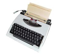 FXLUHAY Creative Retro Typewriter,Mechanical English,Old Fashioned,Nostalgia Portable Retro Manual,Old-Fashioned Traditional Portable Manual