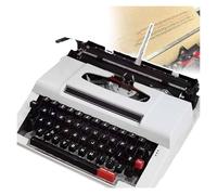 FXLUHAY Retro Style Manual Typewriter, Traditional Typewriter, Classic Word Processor for Writing Novels Anywhere and Adventurous Writers(A)