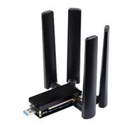 Fxndknjks 5G DONGLE Module Spare Parts 4 Antennas USB3.1 Port Aluminum Alloy Heatsink M.2 Key B Interface