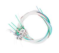 Fxndknjks Full Strings 1 Set 19 Nylon String Spare Parts for Seven-String Harp Harp Instrument Parts for Seven-String Harp
